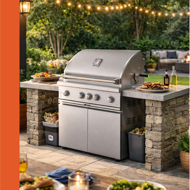 gas grill
