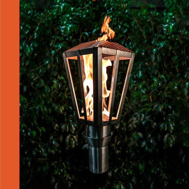 gas lamps
